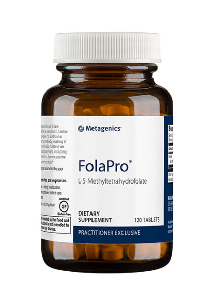 Metagenics FolaPro[TM] (800mcg Metafolin Folsäure) 120 Tabletten