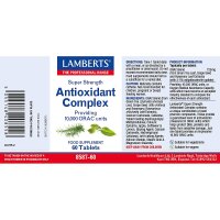 Lamberts Super Strength Antioxidant Complex 60 Tabletten (vegan)