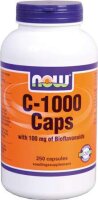 NOW Foods VITAMIN C 1000 met Bioflavonoiden 250 Kapseln