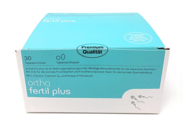 orthomed orthofertil® 30 Tagesportionen (3 Tabletten / 1 Kapsel) (30x 3g = 90g)