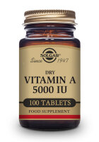 Solgar Dry Vitamin A 1502mcg (5000 I.E.) 100 Tabletten (vegan)