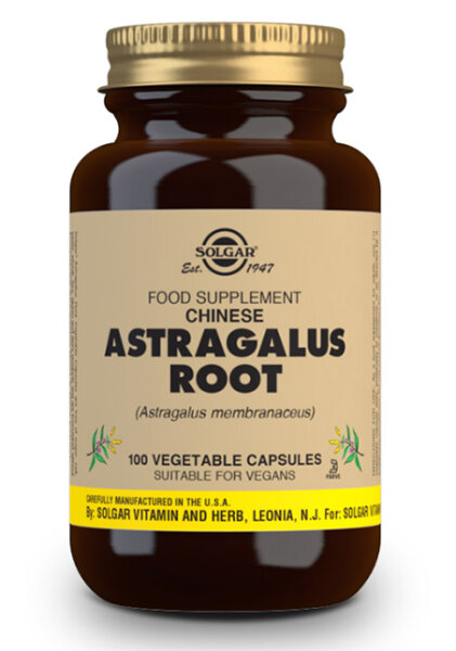 Solgar Chinese Astragalus Root Extract (Tragant) 100 veg. Kapseln (vegan)