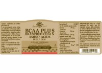 Solgar BCAA Plus (Branched Chain Amino Acids) 50 veg. Kapseln (vegan)