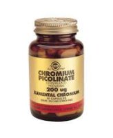 Solgar Chromium Picolinate 200mcg (Chrom) 90 veg. Kapseln...