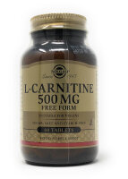 Solgar L-Carnitine 500 mg 60 Tabletten (vegan)