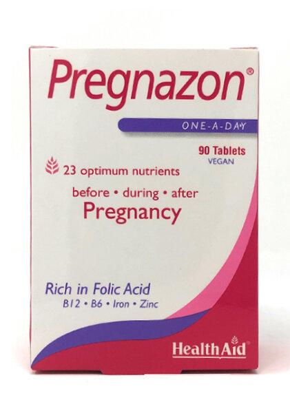 HealthAid Pregnazon® Blisterverpackung 90 Tabletten (vegan)