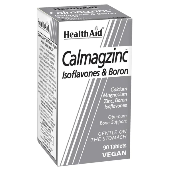 HealthAid Calmagzinc (Cal, Mag, Zinc, Boron) 90 Tabletten (vegan)