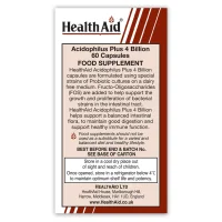 HealthAid Acidophilus Plus 4 Billion 60 veg. Kapseln (vegan)