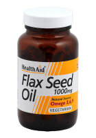 HealthAid Flaxseed Oil 1000mg (Leinöl) 60 Kapseln...