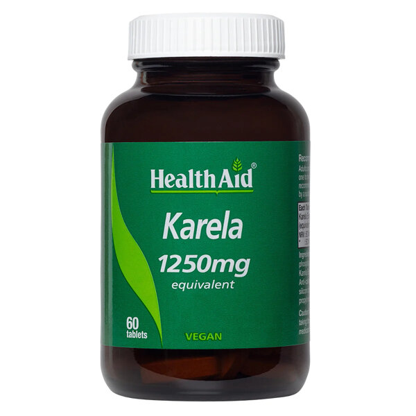 HealthAid Karela Extract 1250mg (Bittermelone) 60 Tabletten