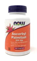 NOW Foods Ascorbyl Palmitaat 500 mg  (fettlösliches Vitamin C) 100 veg. Kapseln