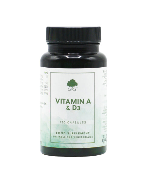 G&G Vitamins Vitamin A&D3 120 veg. Kapseln (22,1g)