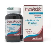 HealthAid ImmuProbio[TM] One-A-Day (50 mrd.) 30 veg. Kapseln (vegan)