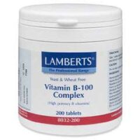 Lamberts Healthcare Ltd. Vitamin  B-100 COMPLEX 200 Tabletten
