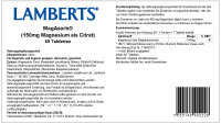Lamberts MagAsorb® (150mg Magnesium als Citrat) 60 Tabletten