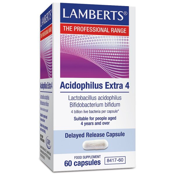 Lamberts Acidophilus Extra 4 60 veg. Kapseln