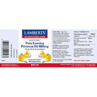 Lamberts Pure Evening Primrose Oil [Nachtkerzenöl] 1000mg 90 Kapseln