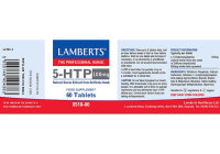 Lamberts Healthcare Ltd. 5-HTP (L-5-Hydroxytrytophan) 100mg 60 Tabletten (vegan)