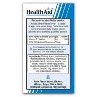 HealthAid Vitamin D3 1000iu 30 Tabletten
