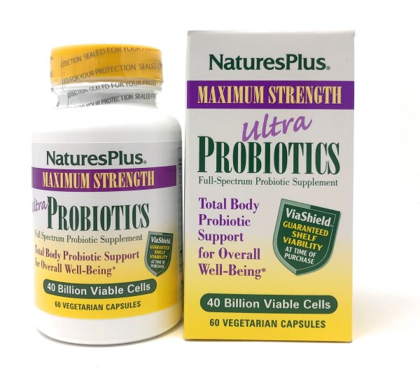 Natures Plus Ultra Probiotics 60 veg. Kapseln (55g)