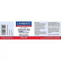 Lamberts Vitamin D 1000 IU 120 Kapseln