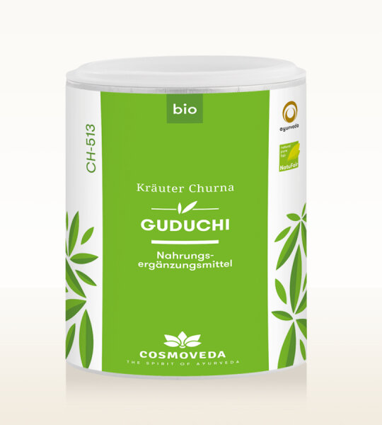 Cosmoveda BIO Guduchi Churna  100g Dose Kräuterpulver