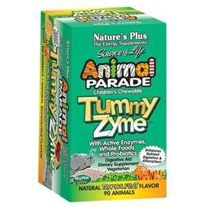 Natures Plus Animal Parade® Tummy Zyme 90 Lutschtabletten