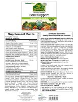 Natures Plus Source of Life Garden Bone Support 120 veg. Kapseln (vegan, BIO)