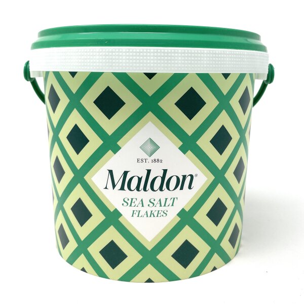 Maldon Sea Salt Flakes Meersalzflocken 1,4kg Eimer